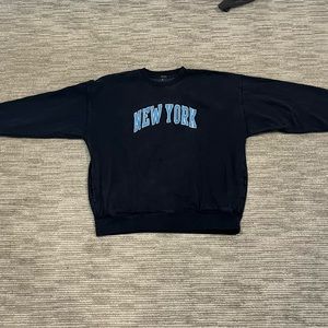 John Galt Blue New York Sweatshirt